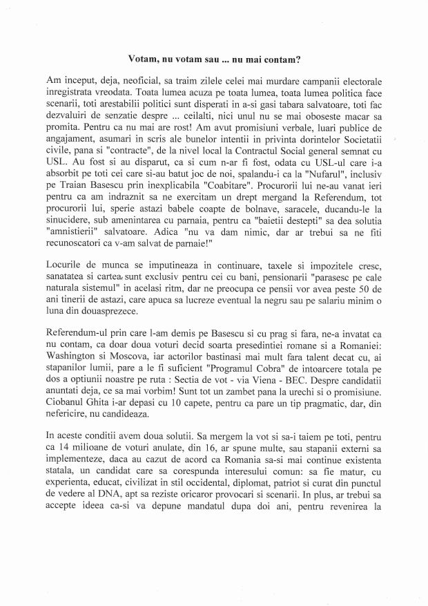 Comunicat 1